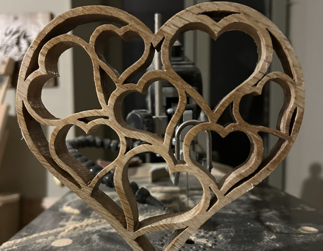 Des cœurs dans un cœur sur un cœur 