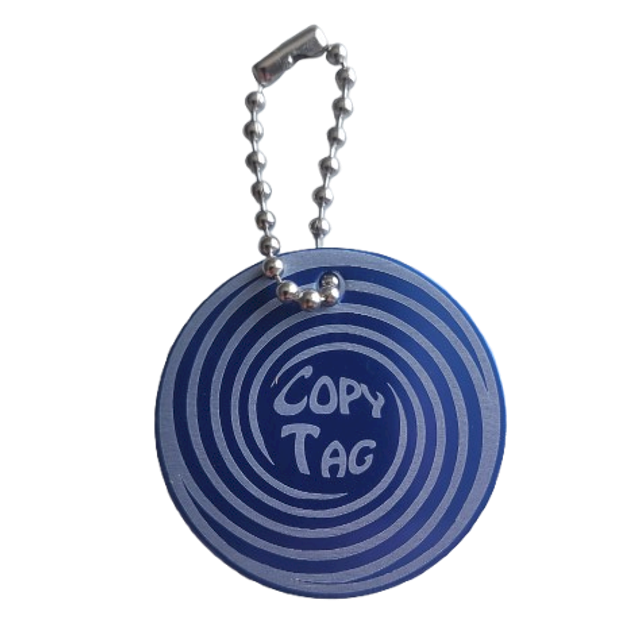 Copy Double Tag bleu