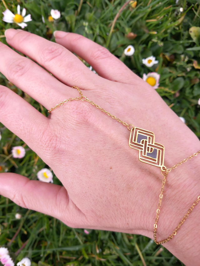 Bracelet bague sérénité 