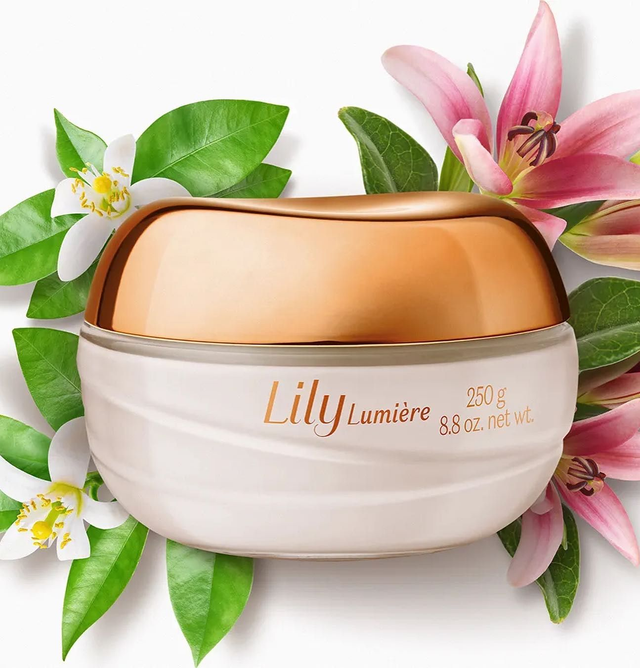 Lily Lumière creme acetinado hidratante 250 gr- O Boticário