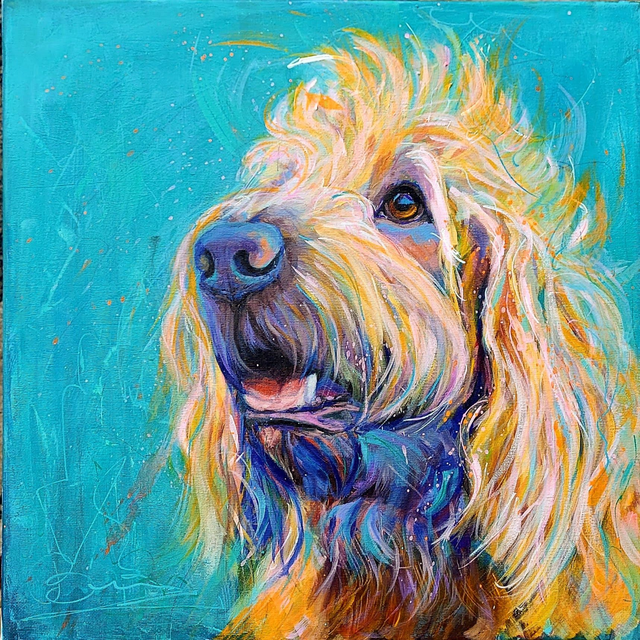  Bear, Limited edition print 30 x 30 cm