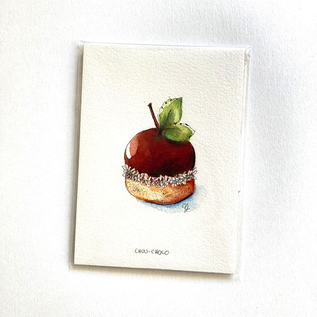 Vente d'originaux - A6 - Les gourmandises