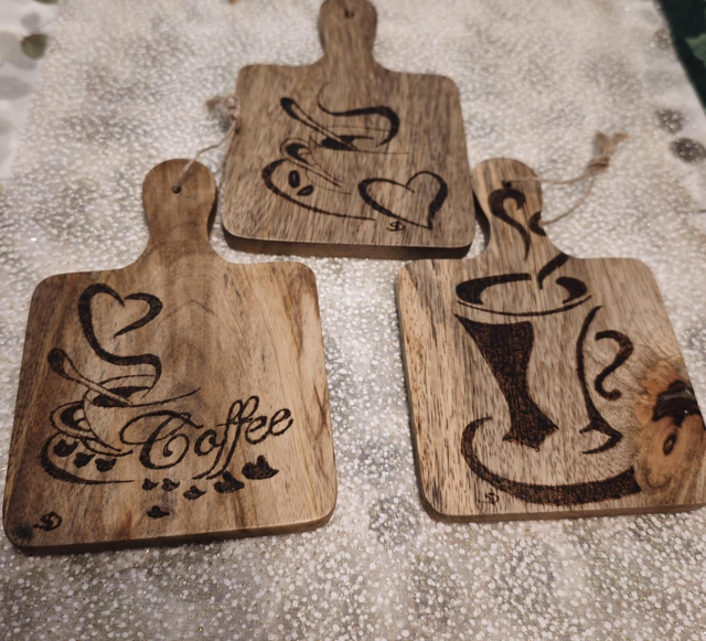 Planchettes Coffee Art