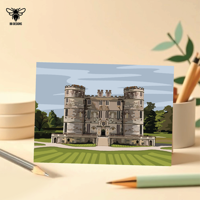 Lulworth Castle - Note Card