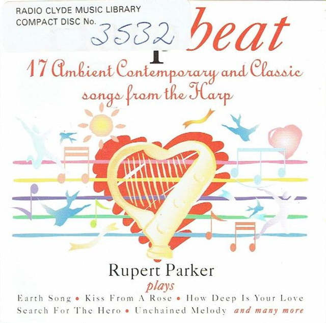 Rupert Parker ‎– Harpbeat (17 Ambient Contemporary And Classic Songs From The Harp) Audio CD