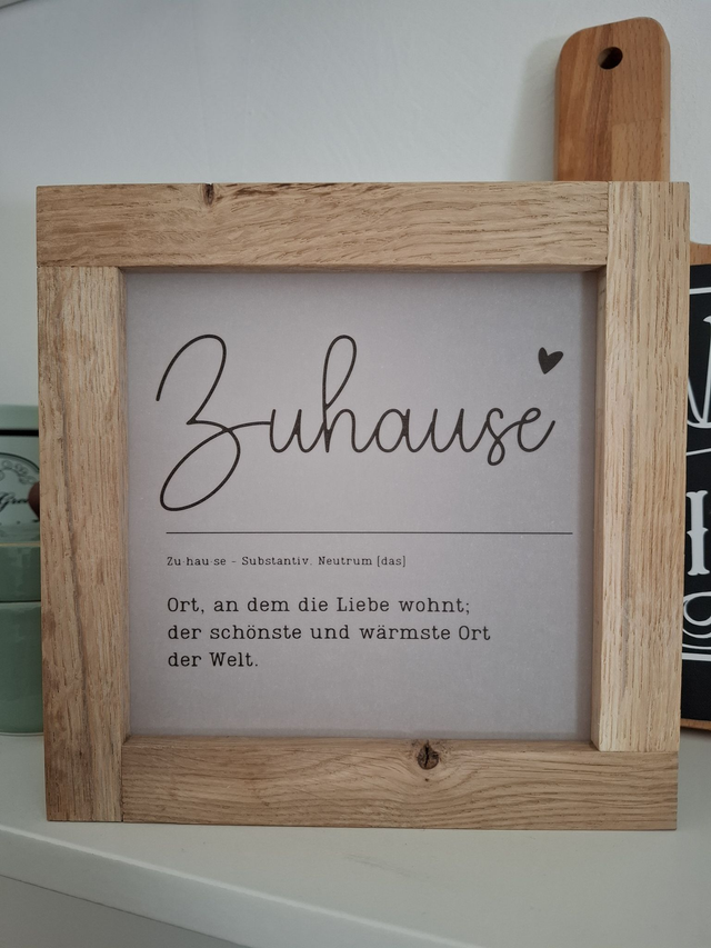 Lampe "Zuhause"