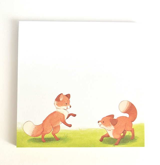 Fox Friends Notepad