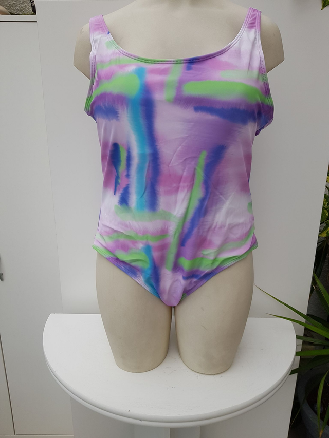 Maillot De Bain Une Pièce Tie Dye Taille 50