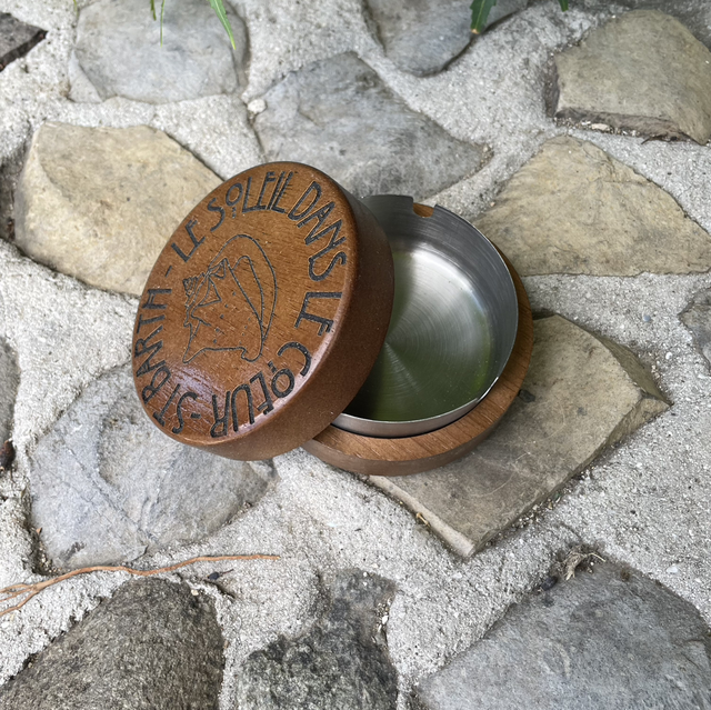 Cendrier gravé « saint Barth »