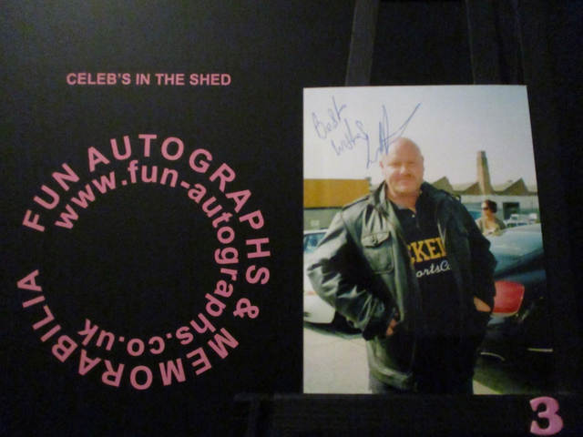 Lee Hipgrave Authentic Autographed 6x4.5 Our Facing Photograph (3)