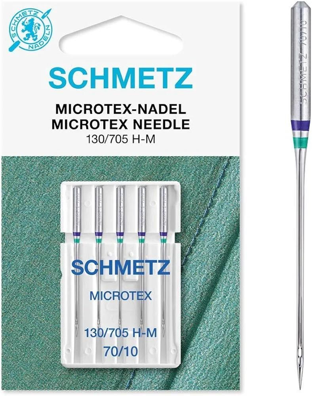 Schmetz Microtex Machine Needles 70/10