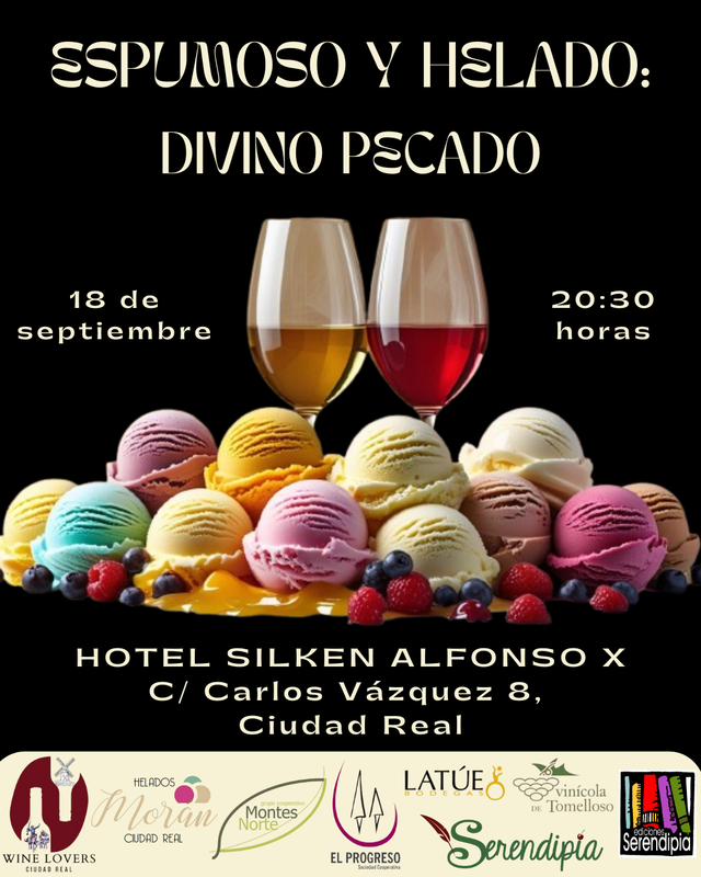 CATA ESPUMOSO Y HELADO - 18 DE SEPTIEMBRE DE 2025