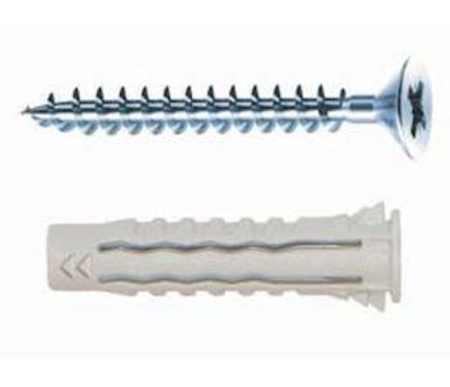 TASSELLO NYLON CON  VITE Ø6 MXV PZ100