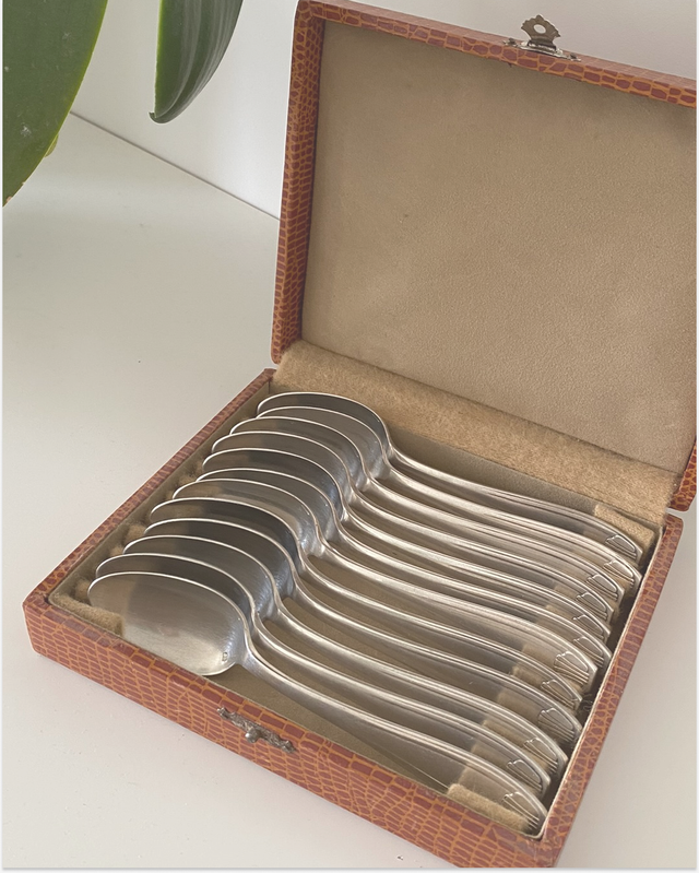 Cuillères à dessert Apollo (x12)