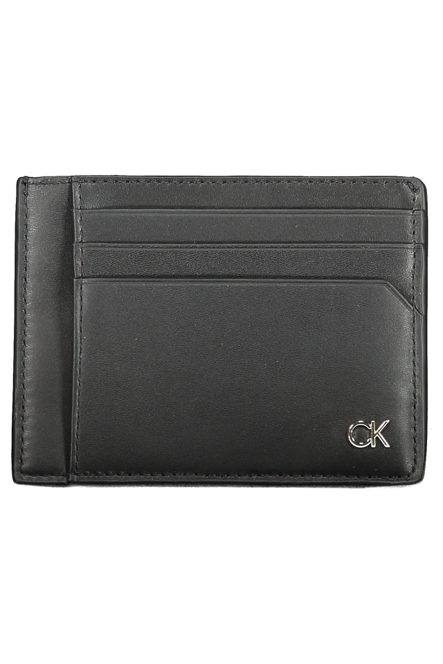 9349CALVIN KLEIN PORTAFOGLIO UOMO NERO
