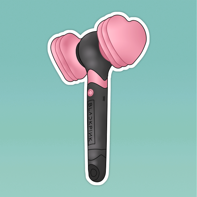 Blackpink Lightstick Vinyl Sticker
