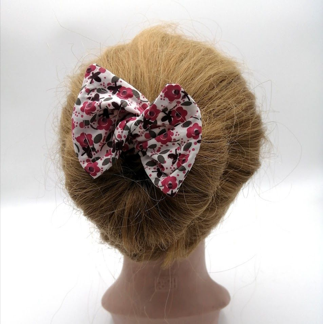 Chignon magique Fleuri