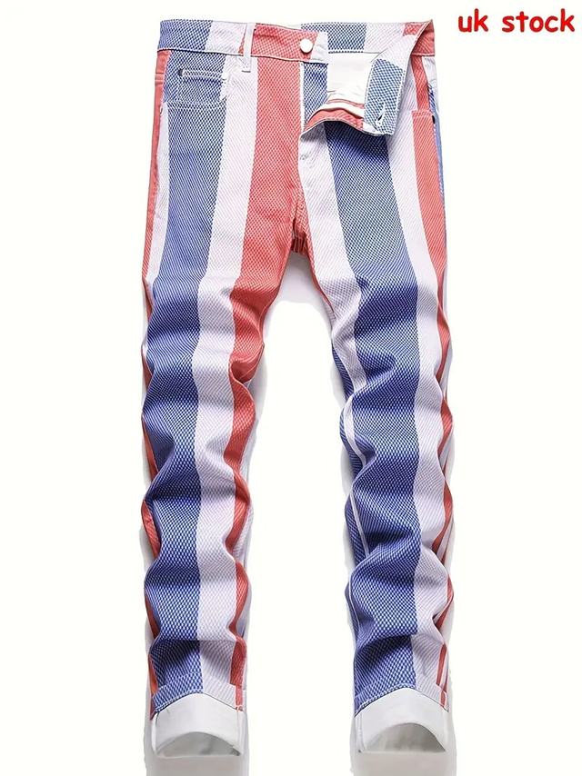 Men's British Flag Jeans