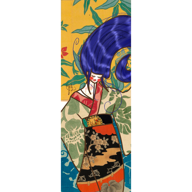 Marque-page - Danseuse à la Vague