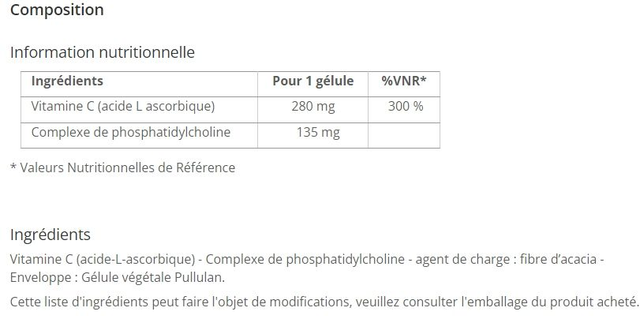 VITAMINE C + LIPOSOMALE PREMIUM