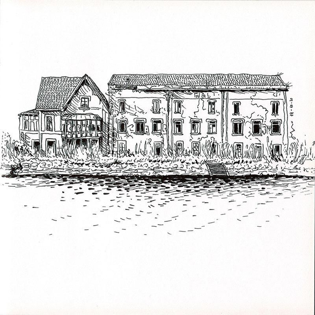 Dibujo Talleres de Zorroza (Bilbao)