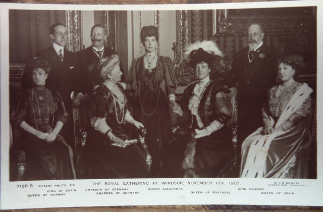 The Royal Gathering At Windsor 17 November 1907 Rotary Photographic Series 7128B - Our Ref: A221