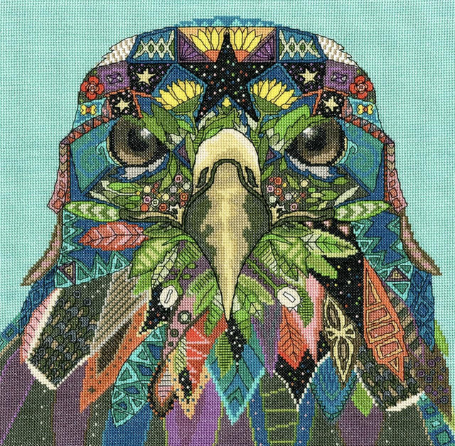 Jewelled Eagle by Bothy Threads