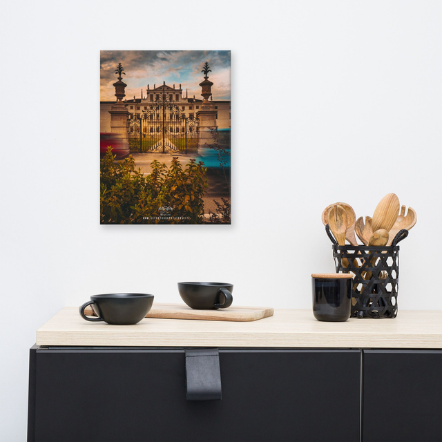  Canvas sunset Villa Manin 