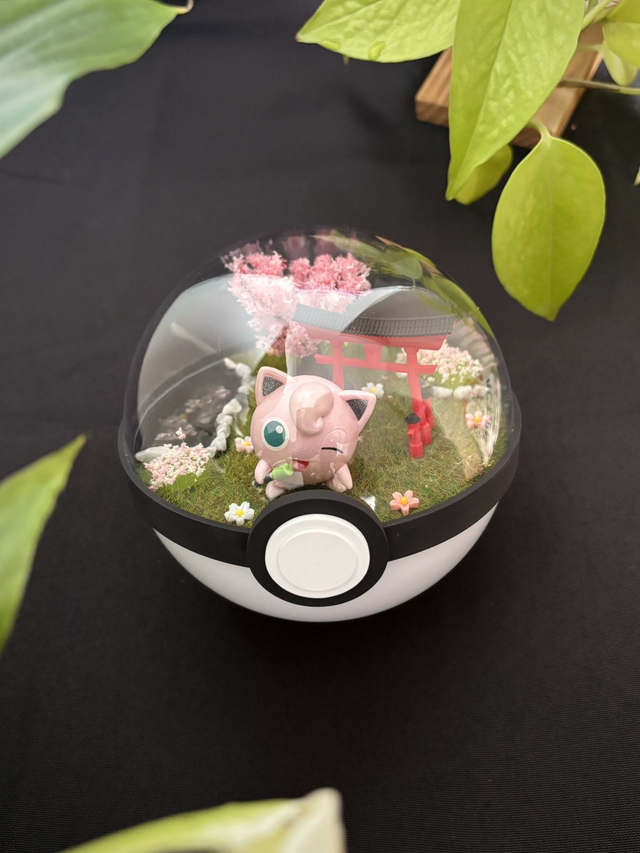 🌸 Terrarium Pokémon - Édition Japon - Rondoudou