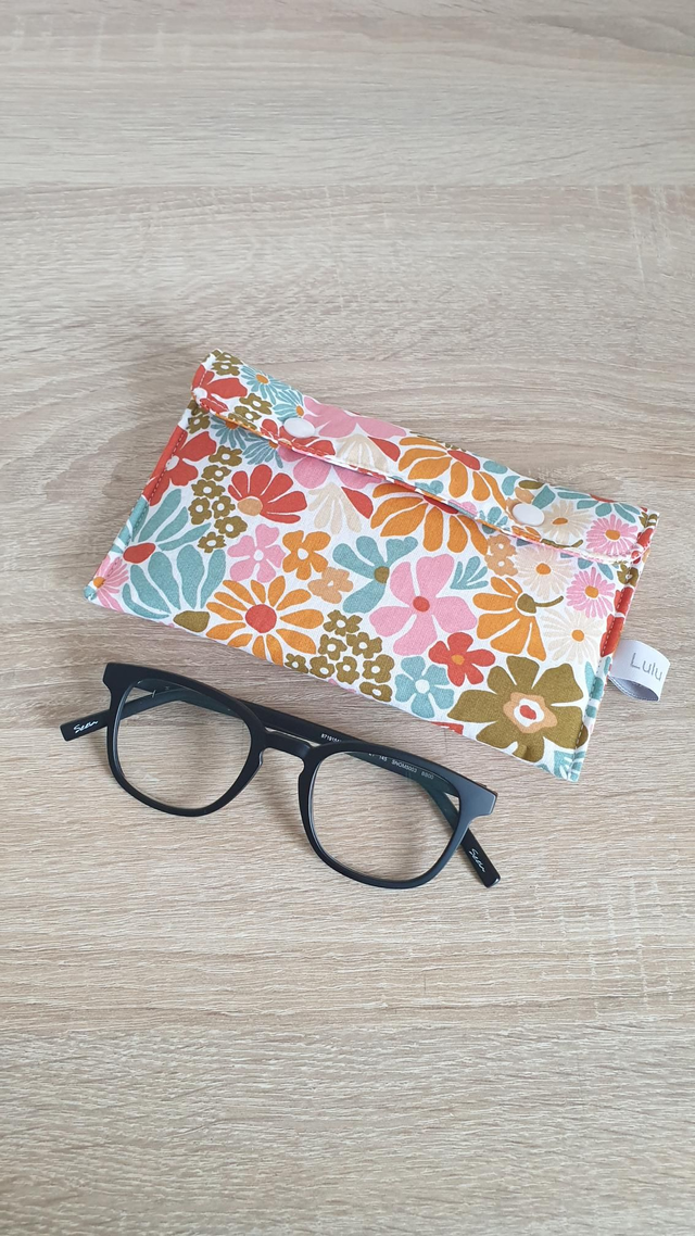 Étuis à lunettes ou téléphone FLEURI VINTAGE