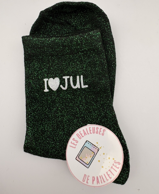 Chaussettes a paillettes I<3 JULphospho