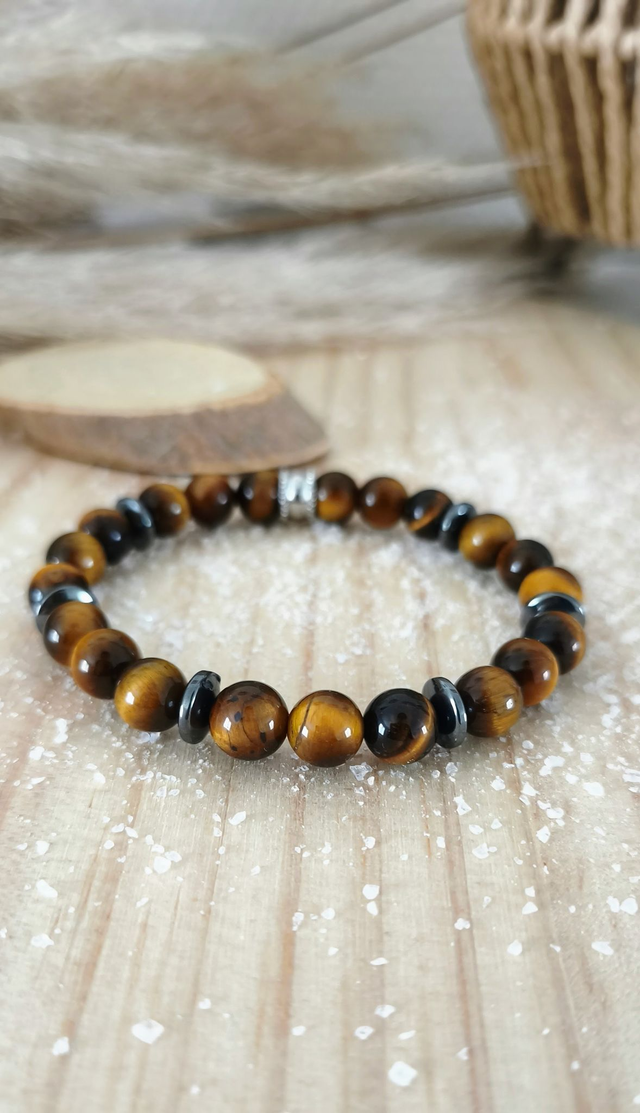 Bracelet "Protection" Oeil de tigre
