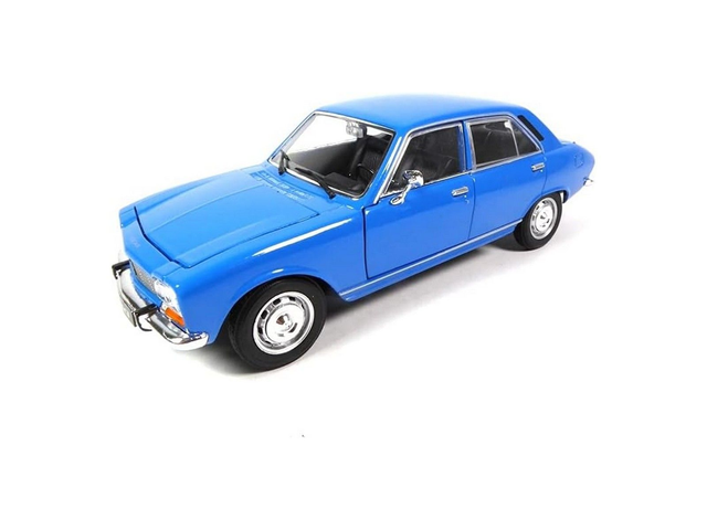 Peugeot 504 1975 bleu welly 24001W 1/24