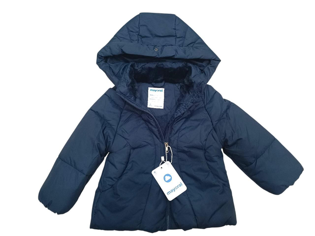 Doudoune marine fille