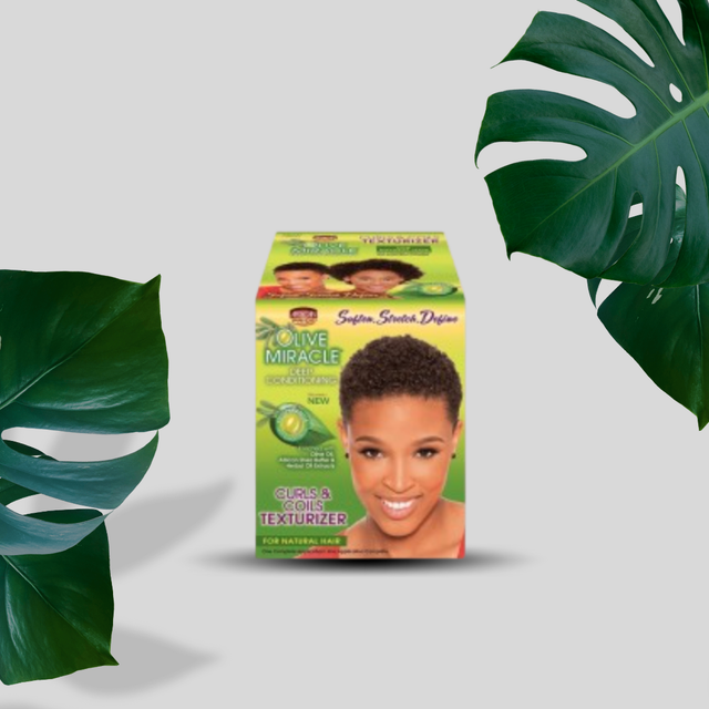 AFRICAN PRIDE OLIVE CURL &amp; COIL TEXTURIZER KIT
