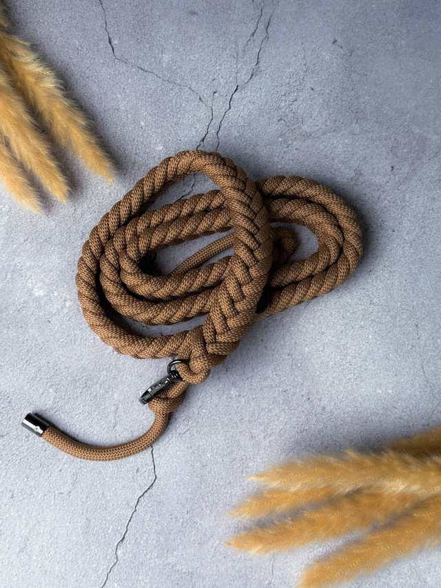 Bag Strap Braided (S) | caramel | Polyester | Taschengurt