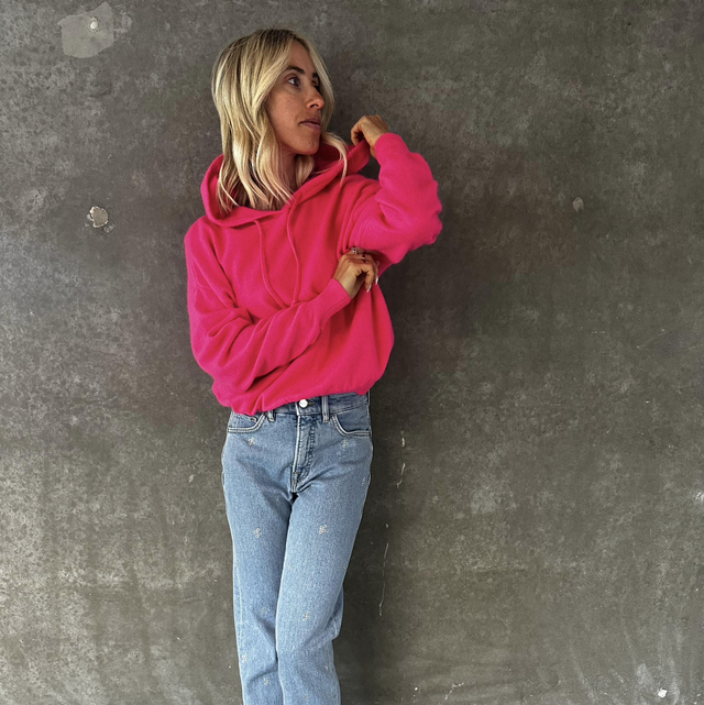 Pull Capuche Neon Pink