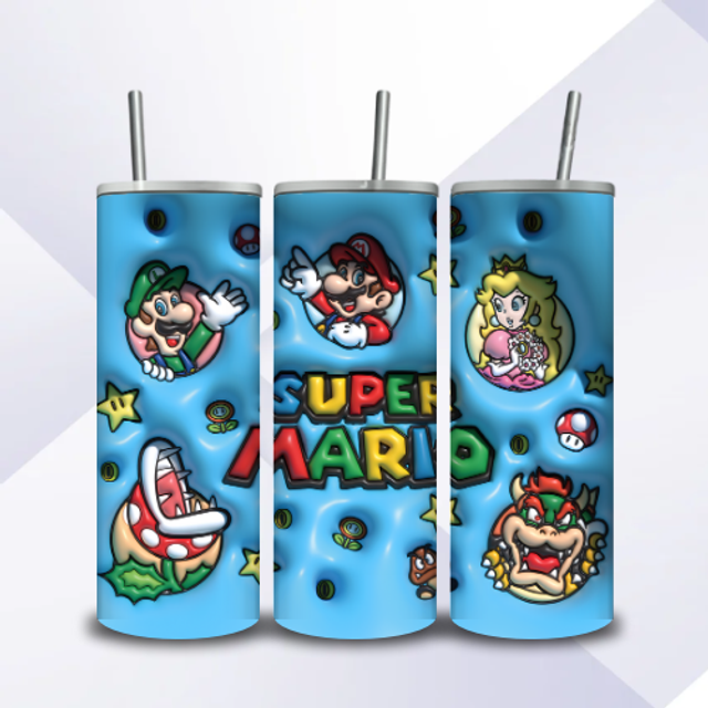 Tumbler 3D Super Mario 