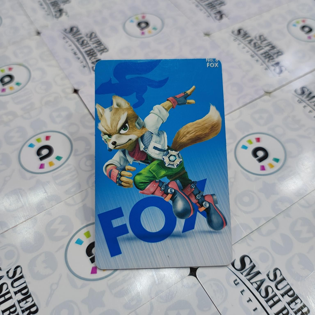 Tarjeta Amiibo Fox / Smash Bros