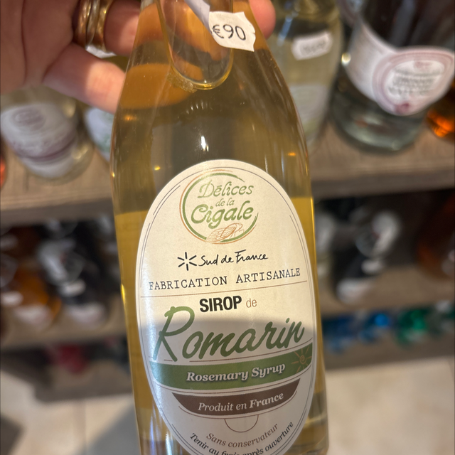 Sirop de romarin 25 cl