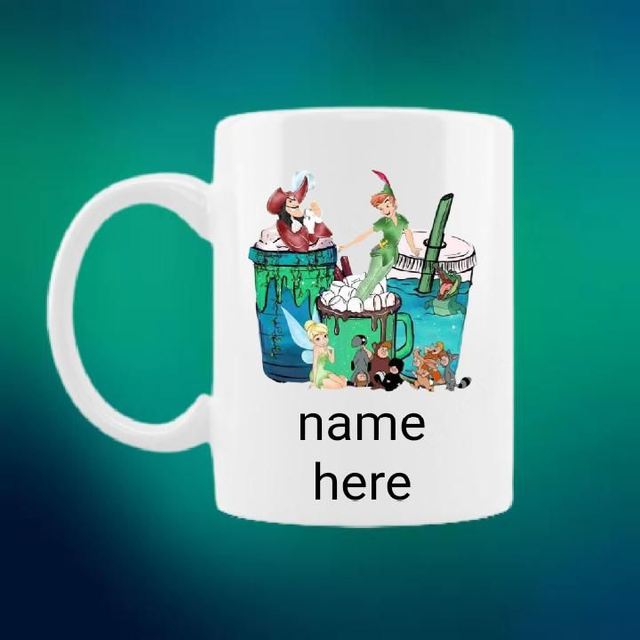 Peter Pan Mug With Free Personalisation 