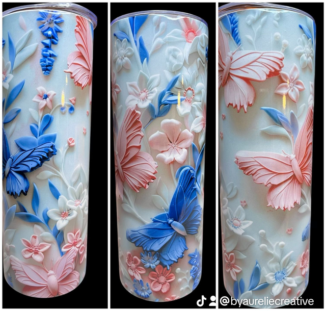 TUMBLER SKINNY    PAPILLONS 