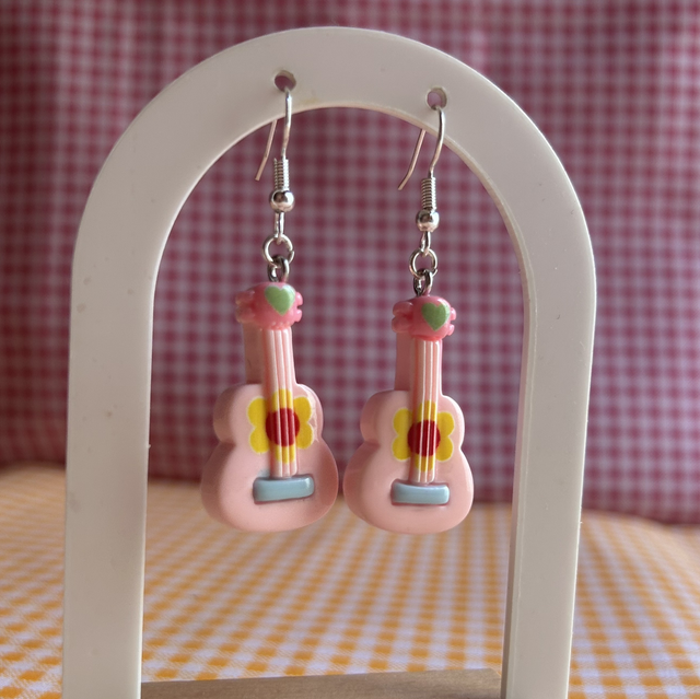 Pendientes Guitarra 