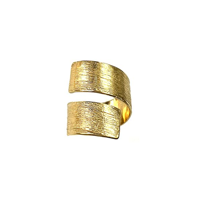 Anello Corteccia incrociata modello 0445