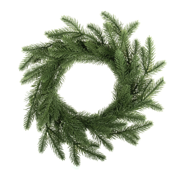 Wreath Base: Faux Spruce: 30cm
