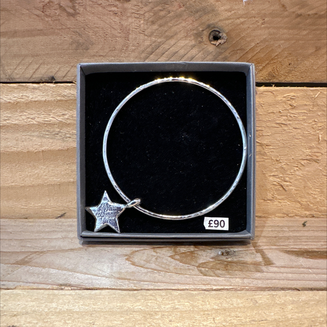 Silver Star Bangle 