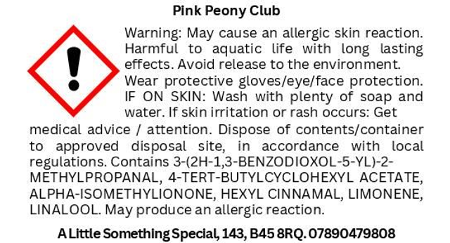 PINK PEONY CLUB | WAXY TOTS