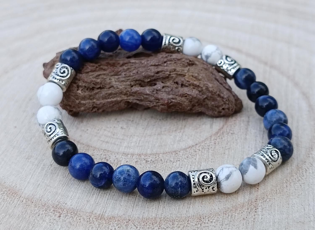 Sodalite et Howlite 