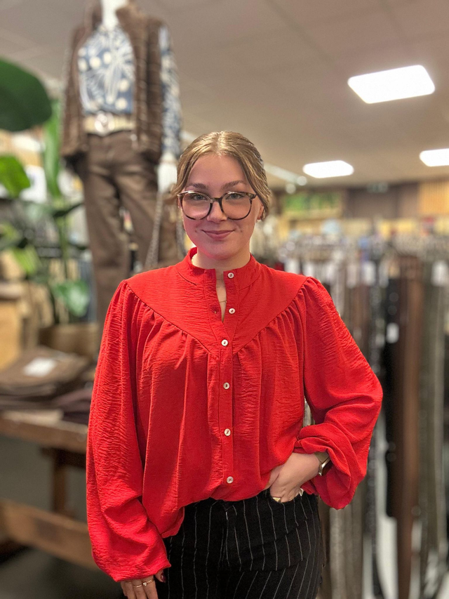 Blouse Noa rood