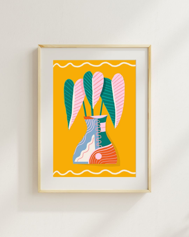 Fun Potted Plant Print